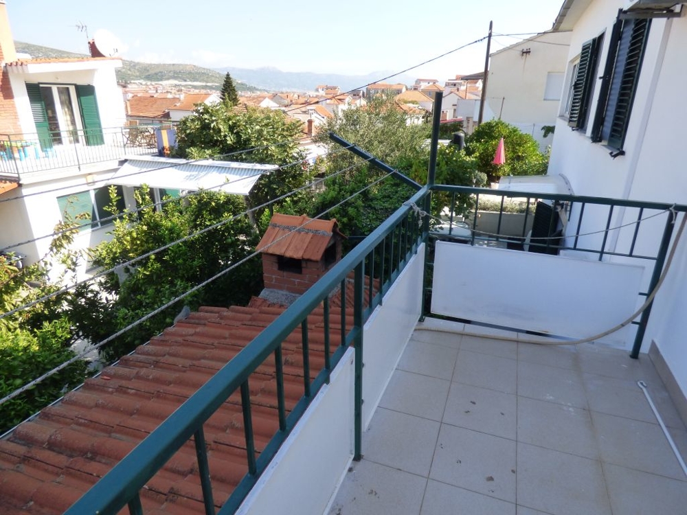 View from the balcony of the upper floor.