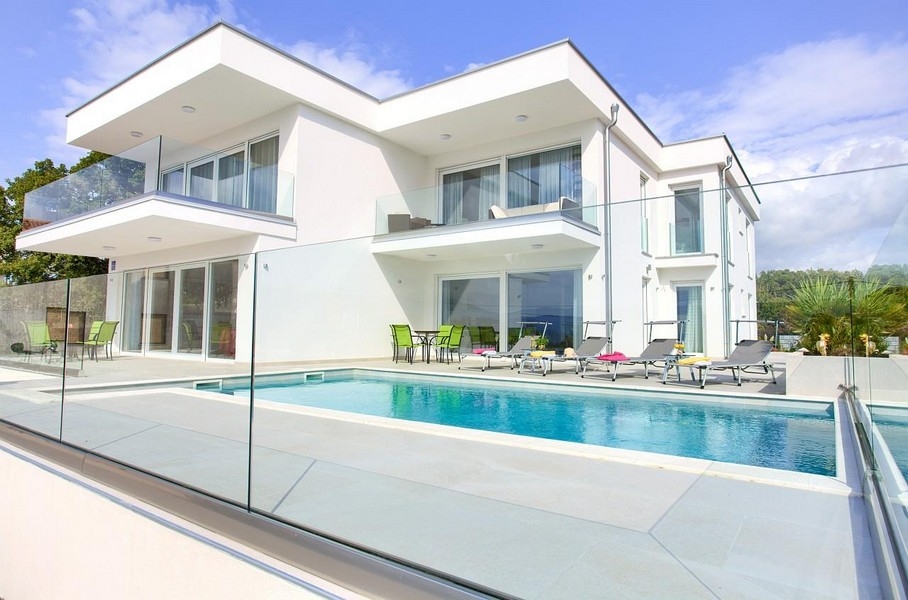 Modern villa for sale on the island of Krk in Croatia - Panorama Scouting Properties.