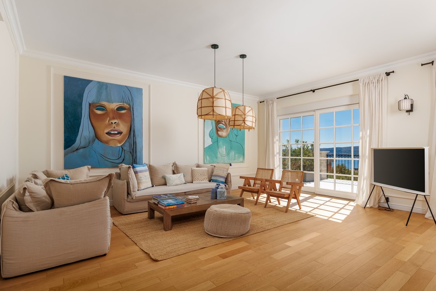 Dining area with sea view of Villa H1919, Crikvenica.