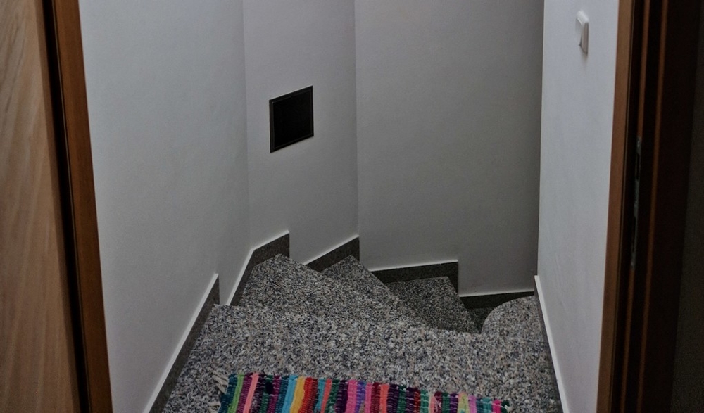 Stairs to the upper floor