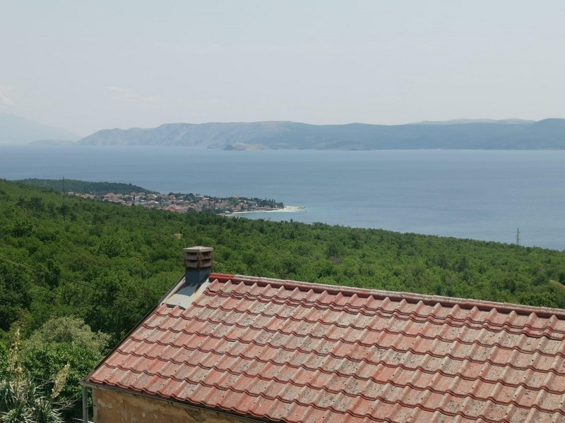 Sea view of property (terraced house) H2620 for sale in Crikvenica, Croatia.