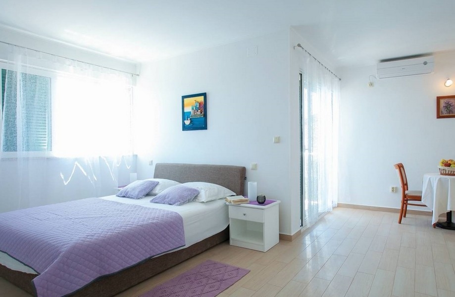 Living unit with sleeping area.