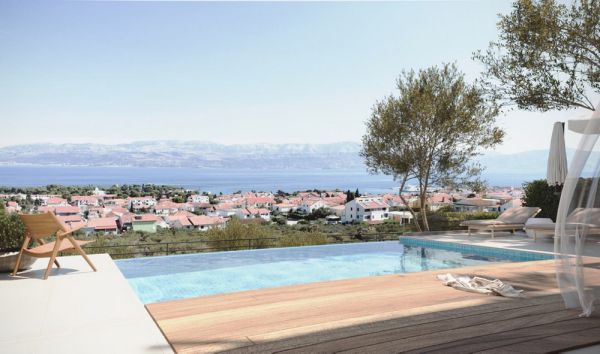 Modern villas for sale in Croatia - Panorama Scouting H2718.