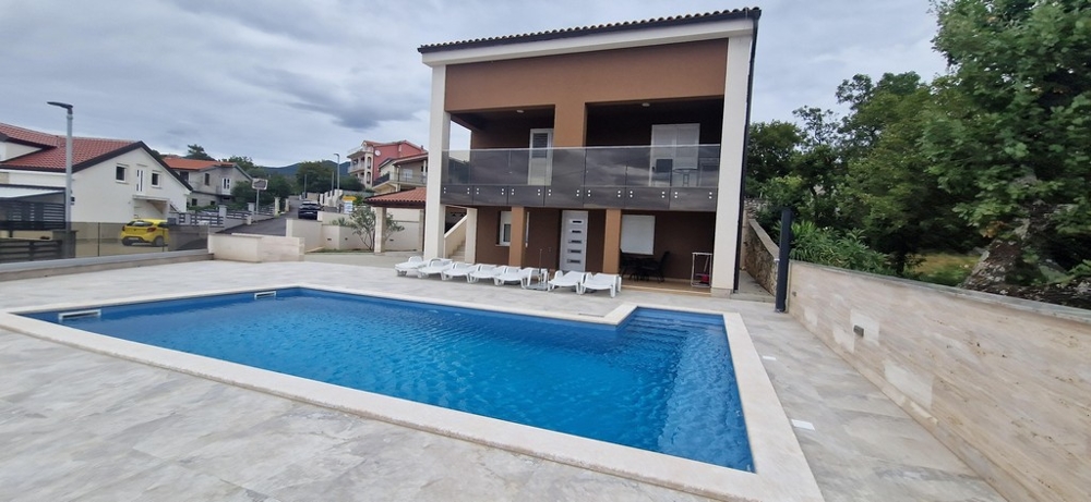 Modern house with pool for sale in Crikvenica, Croatia - Panorama Scouting.