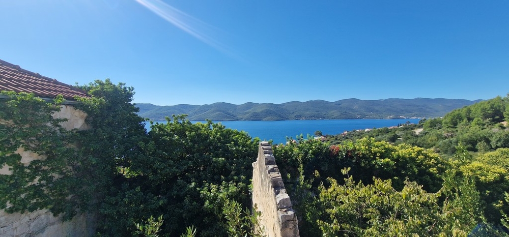 Stone house with sea view for sale Croatia - Panorama Scouting H3442.