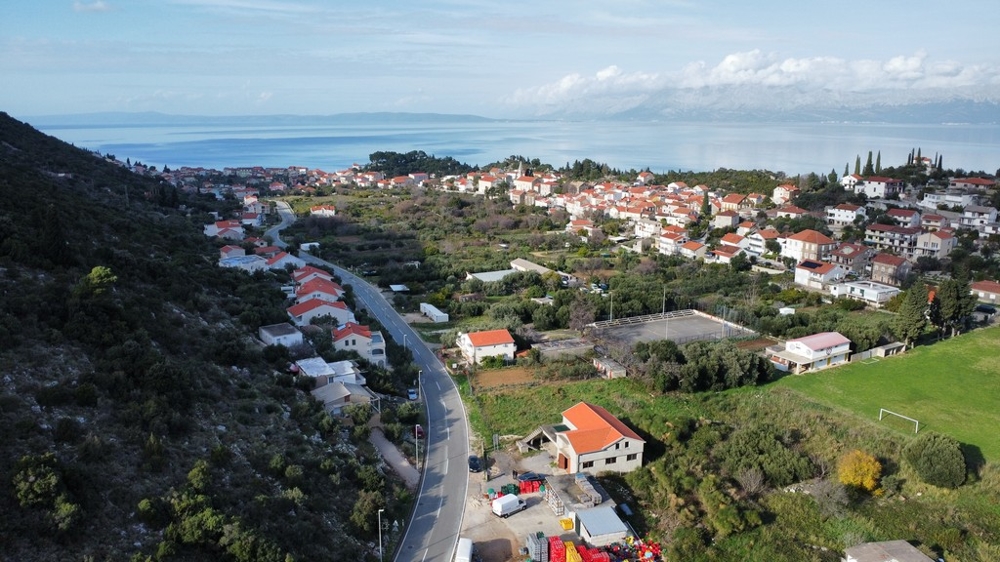 Real estate in Trpanj on the Peljesac peninsula.