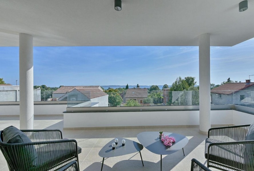 Sea view of the Villa H3595 in Croatia - Panorama Scouting.
