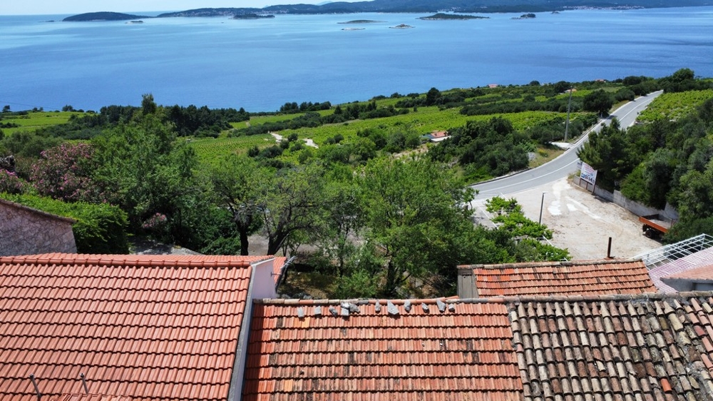 Sea view of the property H3599 in Croatia.