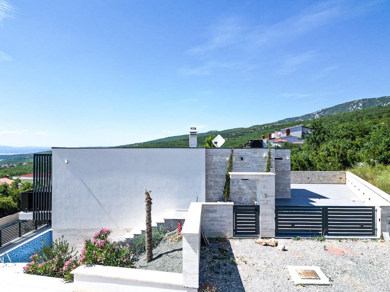 Modern luxury villa for sale in Croatia - panorama scouting.