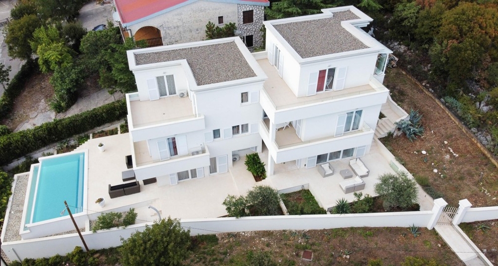 House near the sea in Croatia.