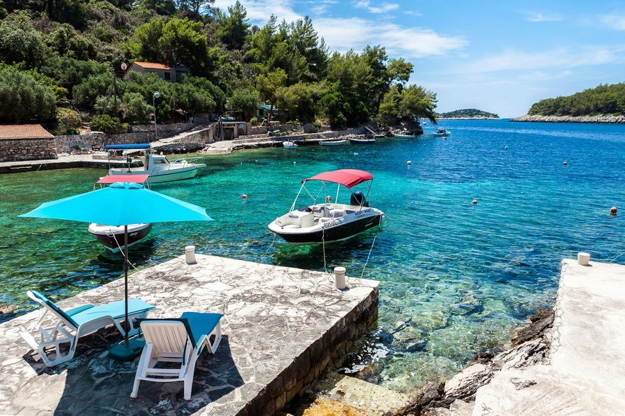 Real estate right by the sea Croatia.