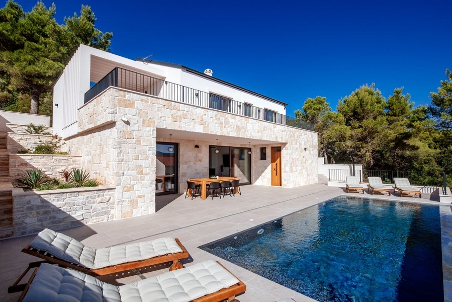 Buy Mediterranean new buildings in Croatia - Panorama Scouting H3690.