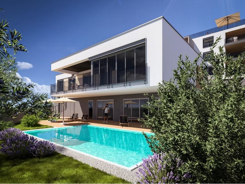 Modern villa with swimming pool for sale in Croatia - Panorama Scouting.