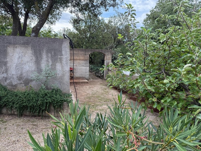 Garden of the property H3718 in Smrika, Croatia.