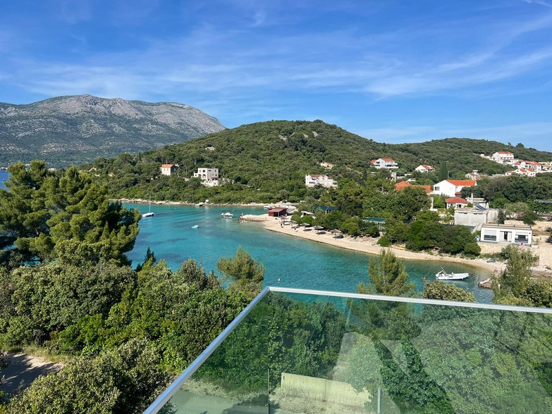 View of property H3727 on Korcula in Croatia - Panorama Scouting.