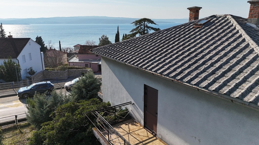 Sea view of house H3784 in Crikvenica, Croatia.