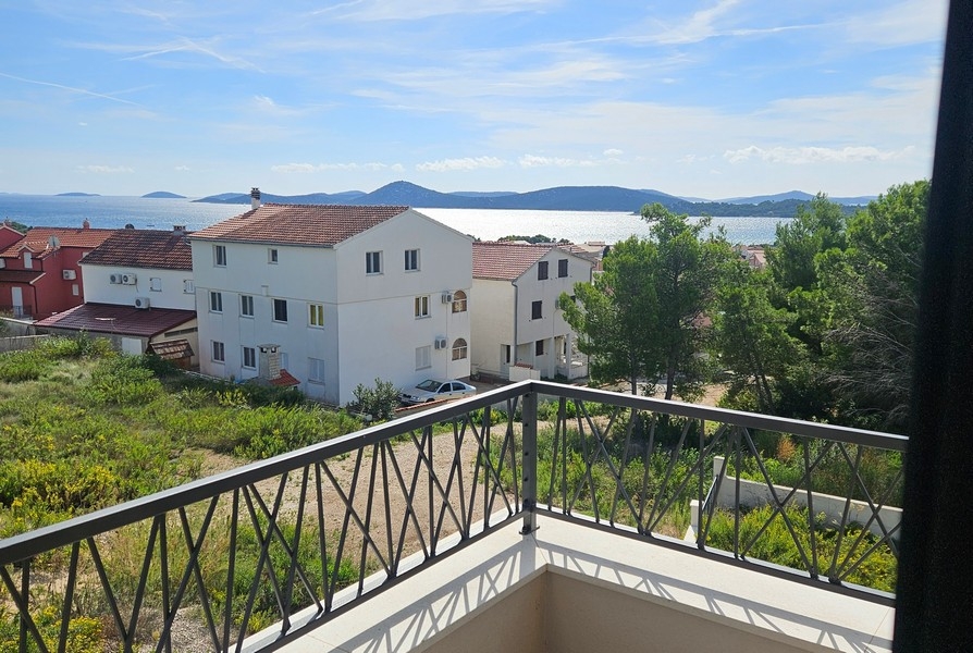 Sea view from the terrace in Vodice