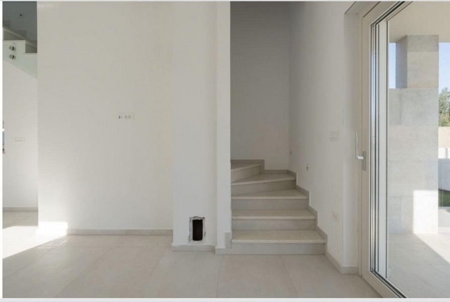 Interior view with stairs and terrace access