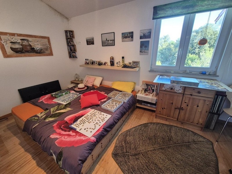 Bedroom of the semi-detached house H3805 in Dalmatia