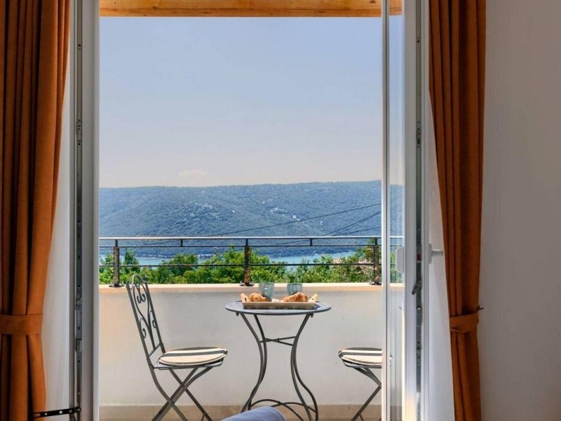 Sea view of the house H3807, which is for sale in Istria (Croatia)
