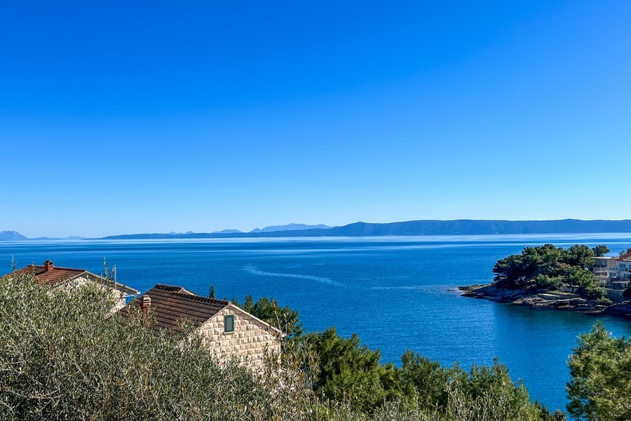 House with sea view for sale on Brac Island Croatia