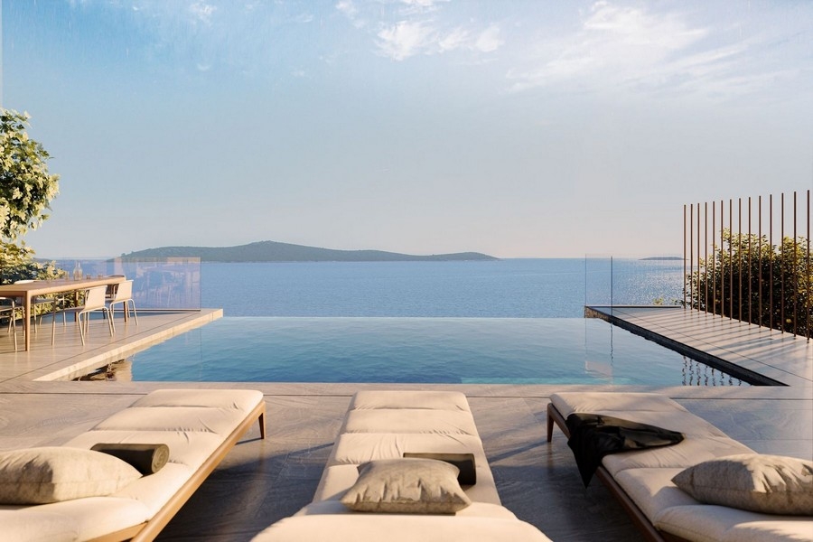 Modern villa with infinity pool for sale in Croatia - Panorama Scouting H3826.