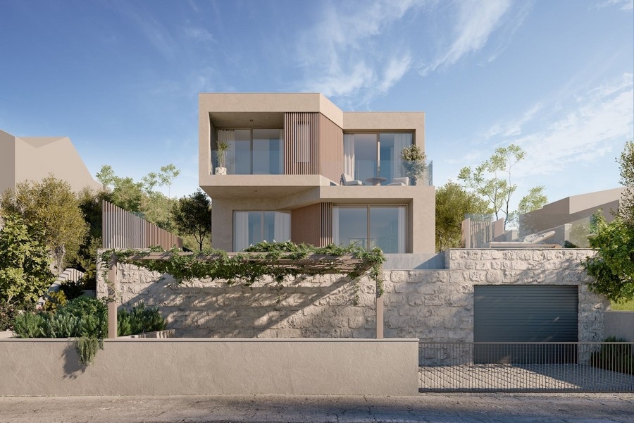 Buy a modern villa right by the sea in Croatia - Panorama Scouting H3826.-