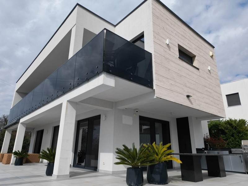 Front view of villa H3833 - for sale near Crikvenica in Croatia