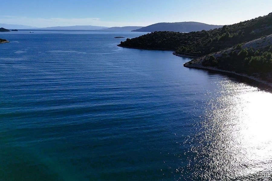 Sea views and coastal landscape near the property near Trogir