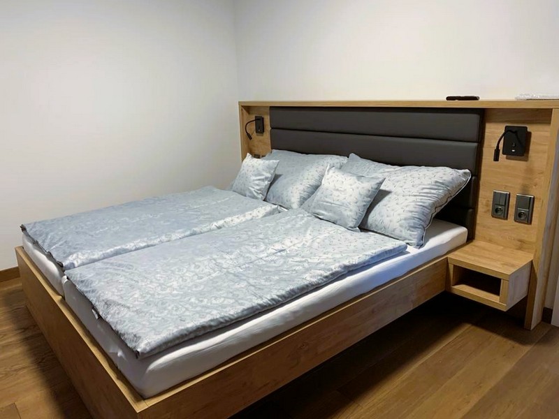 Double bedroom modern villa Croatia