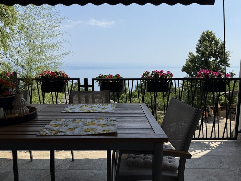 Real estate in Lovran, Kvarner Bay.