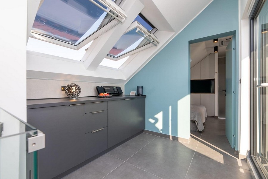 Fitted kitchen of a residential unit