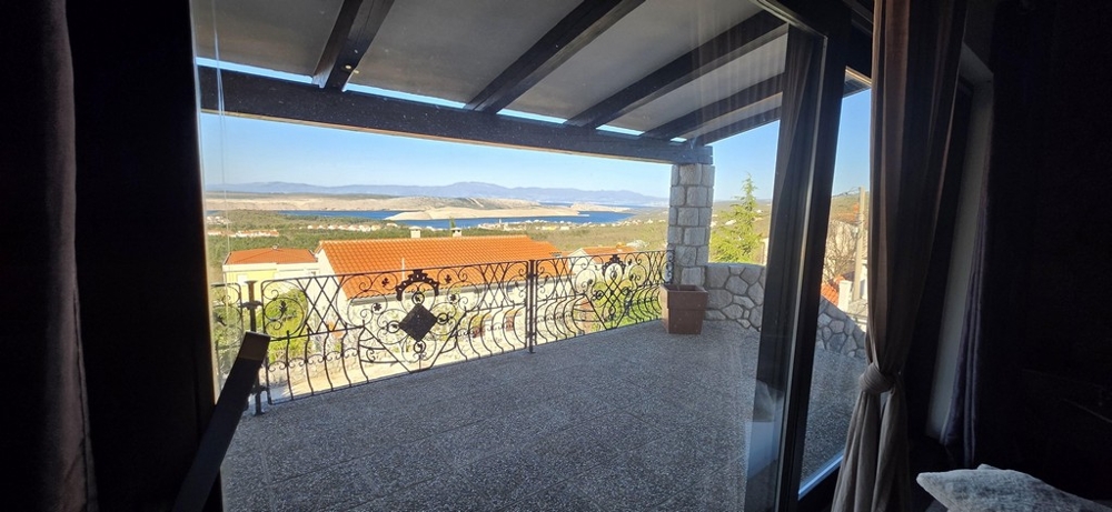 Sea view of the real estate offer H3889 in Croatia.