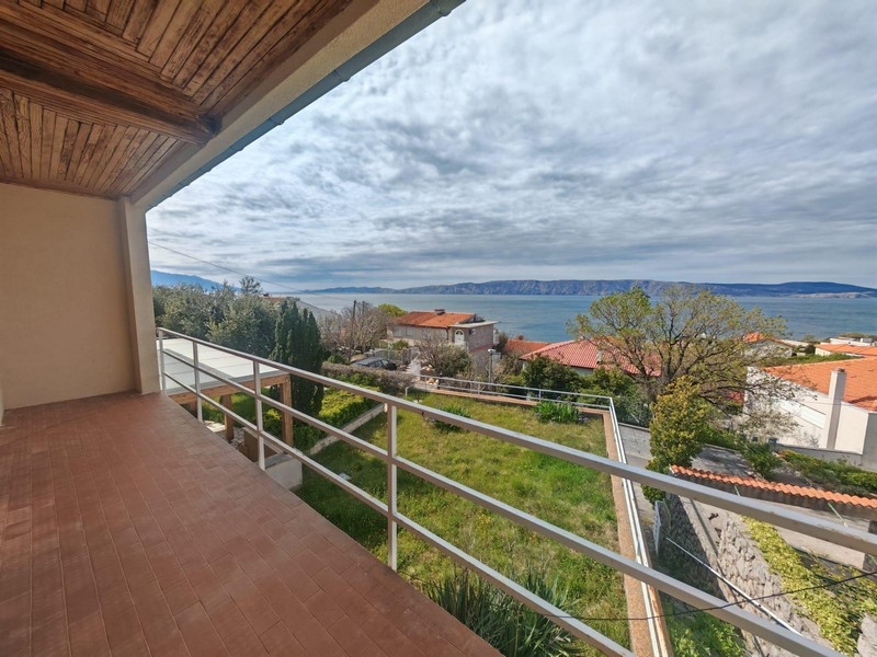 Sea view of house H3893 in Smokvica, Croatia.