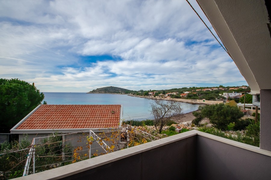 House for sale near the sea on a quiet island near Trogir Croatia.