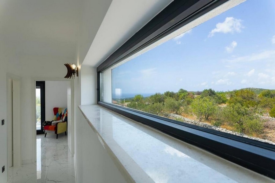 View of the sea in Croatia.