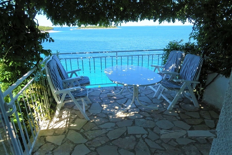Terrace with panoramic views of the sea and offshore islands