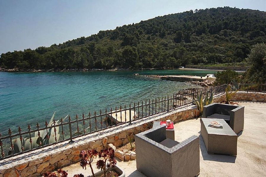 Seafront properties in Croatia.