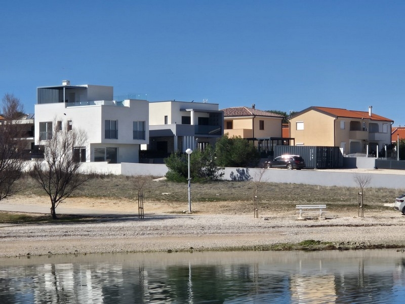 Seaside villa on the island of Vir in Croatia.