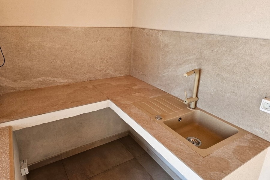 Utility room with modern equipment