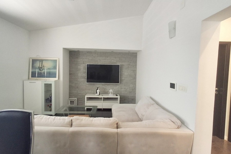 Modern living room in the house