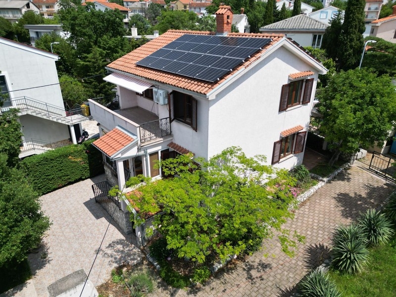 House with solar system and garden in Croatia