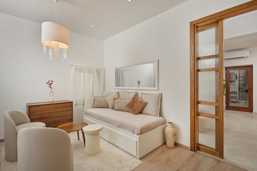 Living area with seating