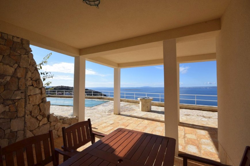 Real Estate Croatia - View from the living room of Villa H397
