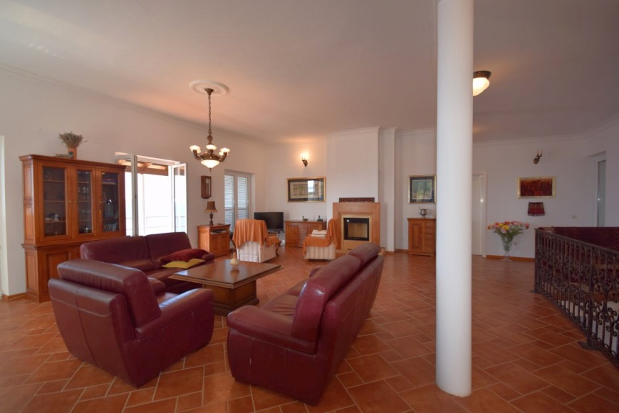 Croatia Real Estate - Living room of the villa on Krk - H397.