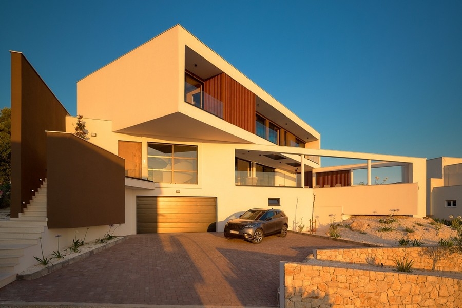 Modern luxury villa with garage in Primosten Croatia