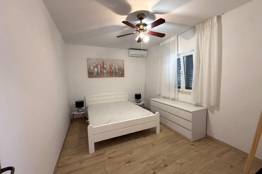 Bedroom with air conditioning