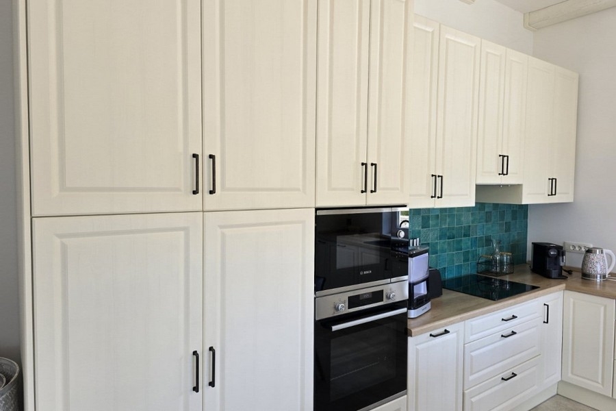 Modern kitchen of the villa