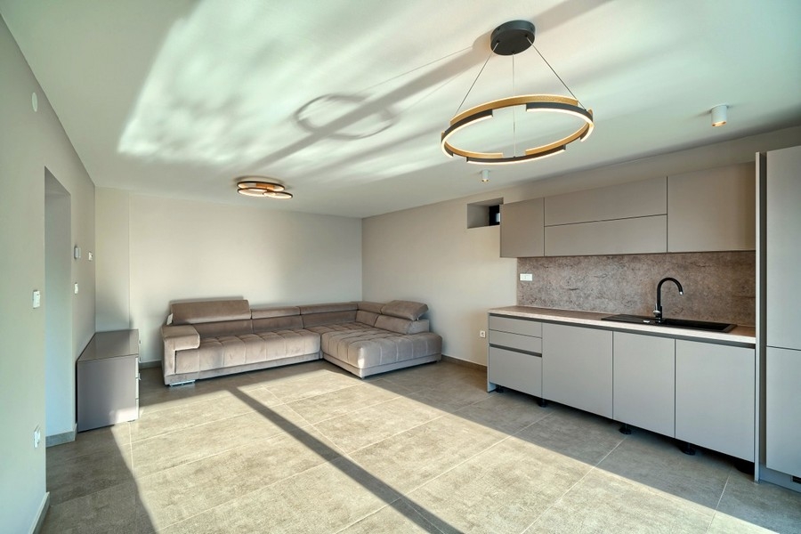Living area with kitchenette in Croatia