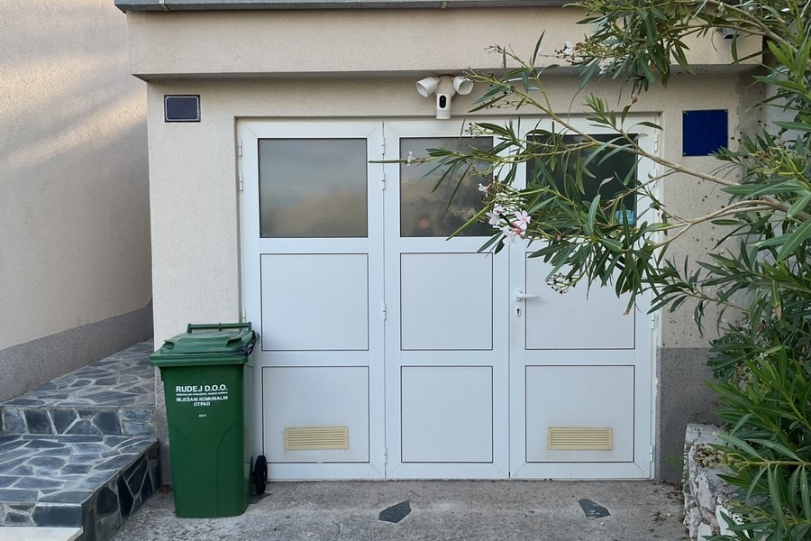 Garage of the house on Ciovo in Croatia